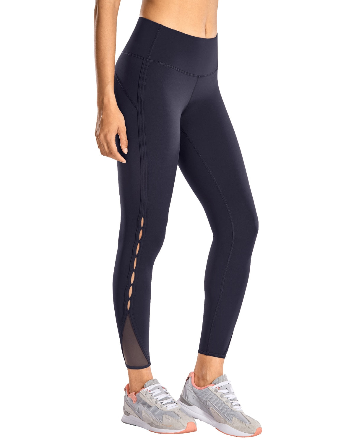 Women's High Waisted Workout Pants Yoga Leggings with Holes