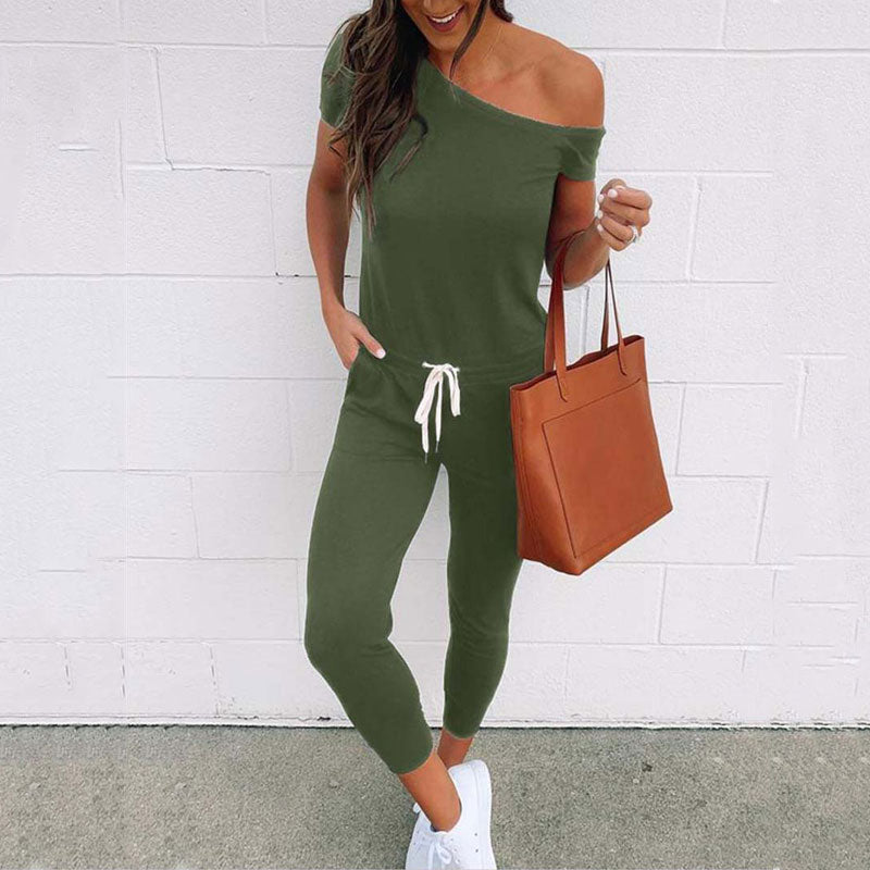 Off Shoulder Women Jumpsuit