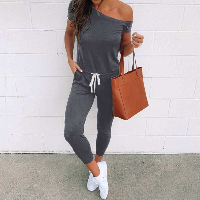 Off Shoulder Women Jumpsuit