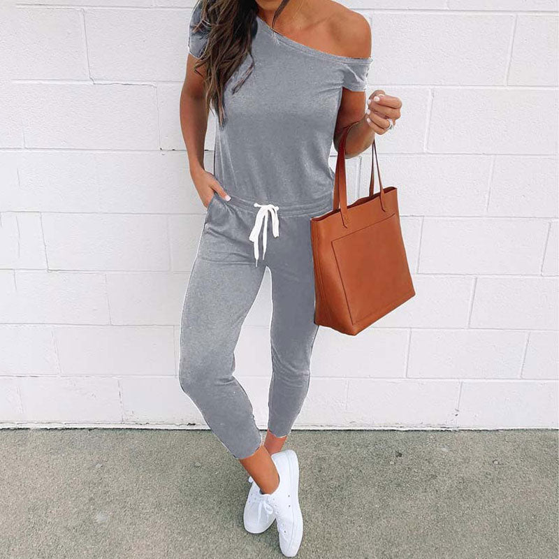 Off Shoulder Women Jumpsuit