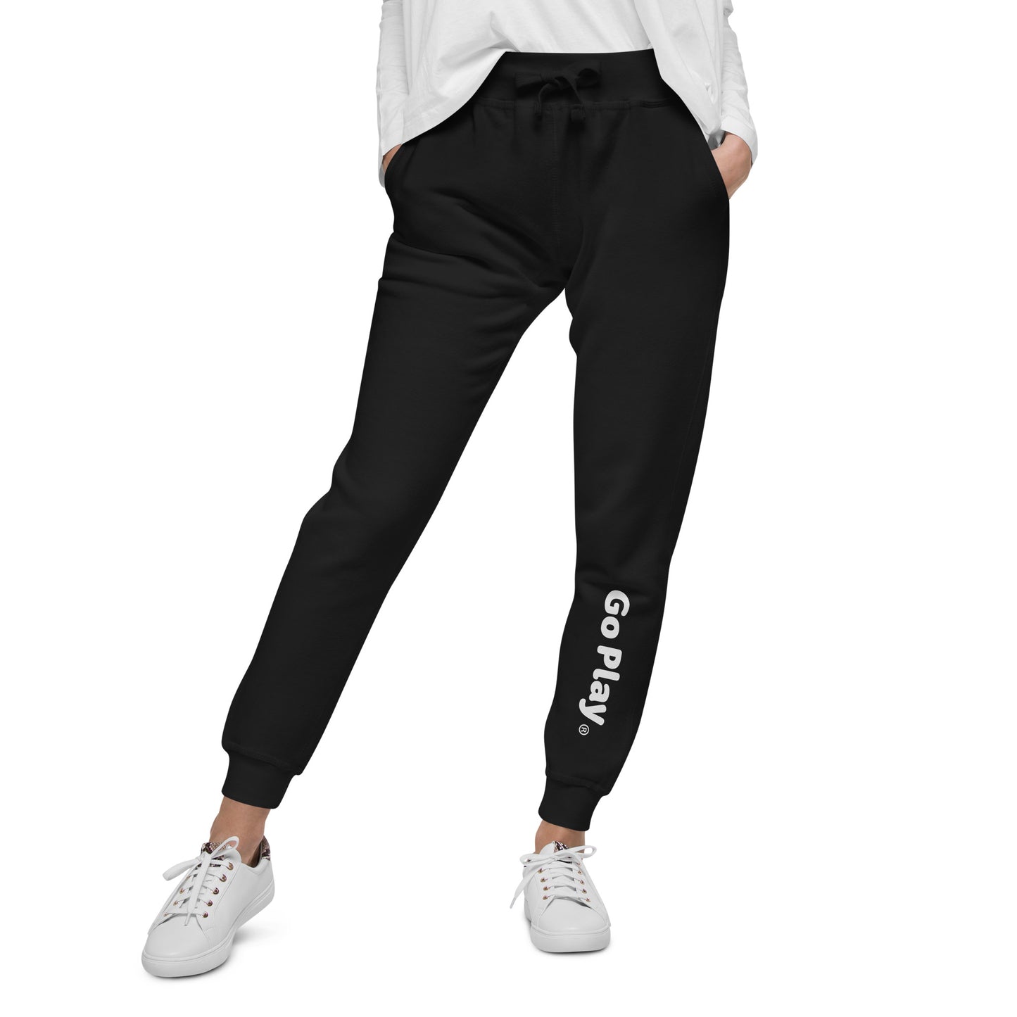 Unisex Cotton-Blend Fleece Sweatpants - Comfortable & Stylish