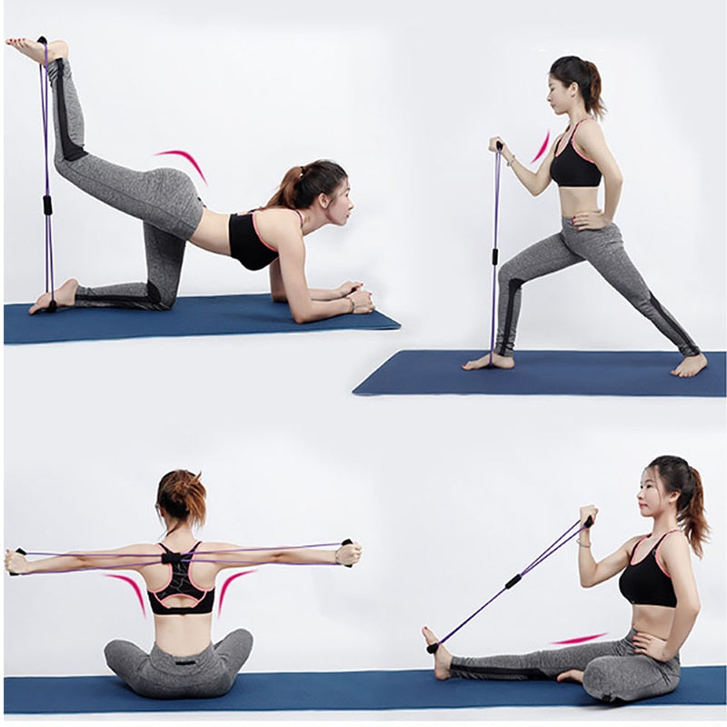 Figure 8 Fitness Rope Resistance Bands