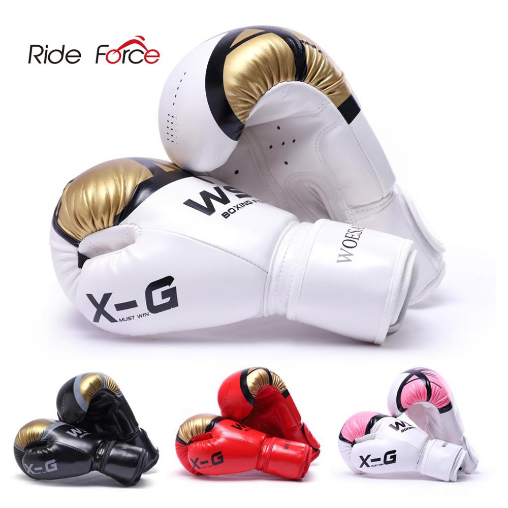 Kick Boxing Gloves for Men Women PU Karate Muay Thai Guantes De Boxeo Free Fight MMA Sanda Training Adults Kids Equipment