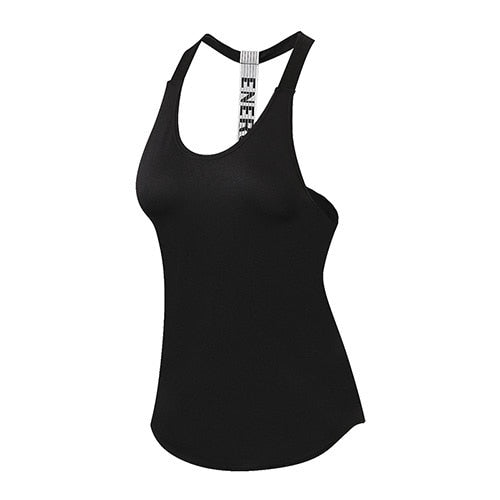 Fitness Sports Quickly Dry Sleeveless Workout Tee