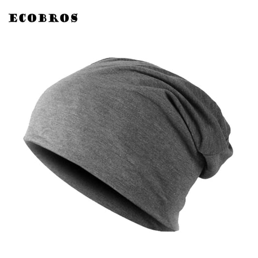 Sporty Unisex Solid Color Hip hop Beanies