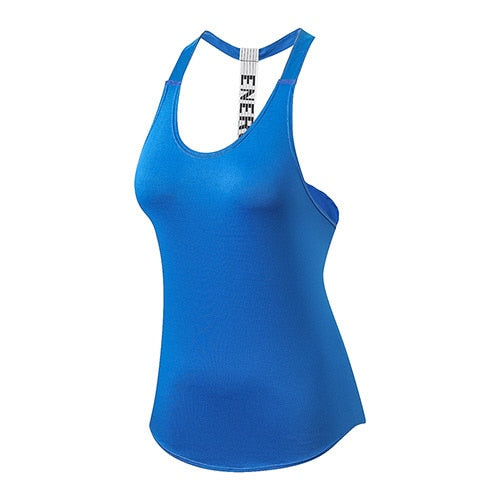 Fitness Sports Quickly Dry Sleeveless Workout Tee