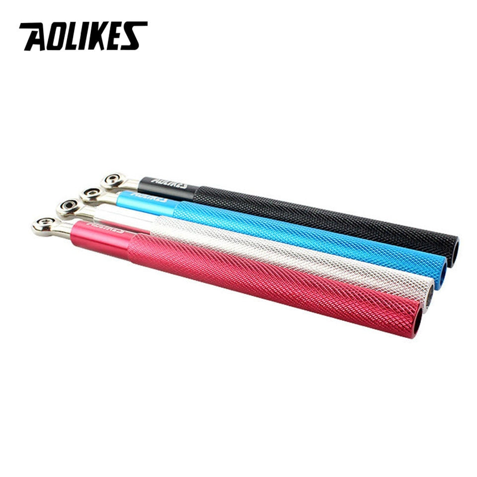 AOLIKES 1PCS Crossfit Speed Jump Rope Professional Skipping Rope For MMA Boxing Fitness Skip Workout Training With Carrying Bag