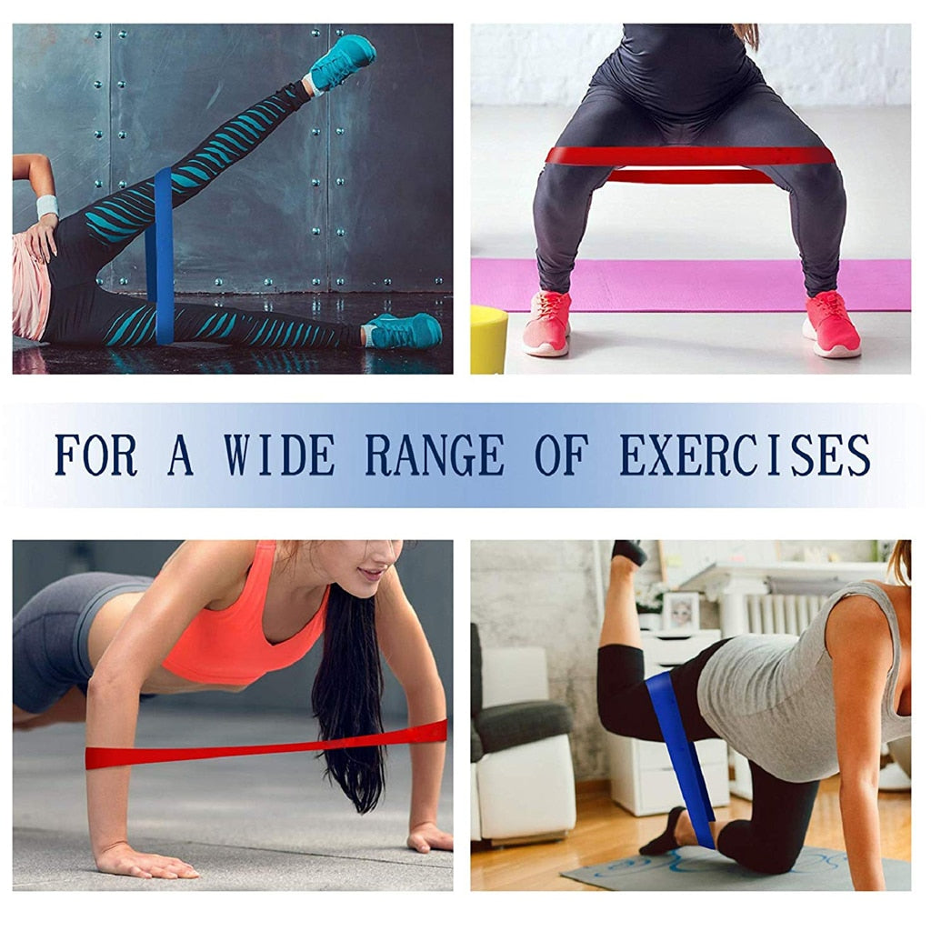 Gym Fitness Resistance Bands for an all-around workout