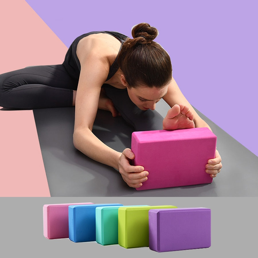 Women Yoga Sports Exercise Gym Foam Workout Stretching Aid Body Shaping Health Training Fitness yoga brick