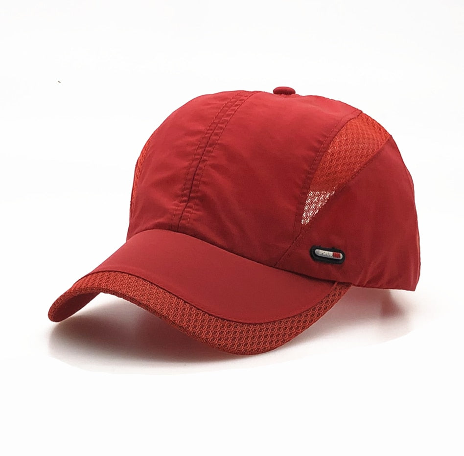 Outdoor Sport Breathable Quick Dry Mesh Baseball Cap