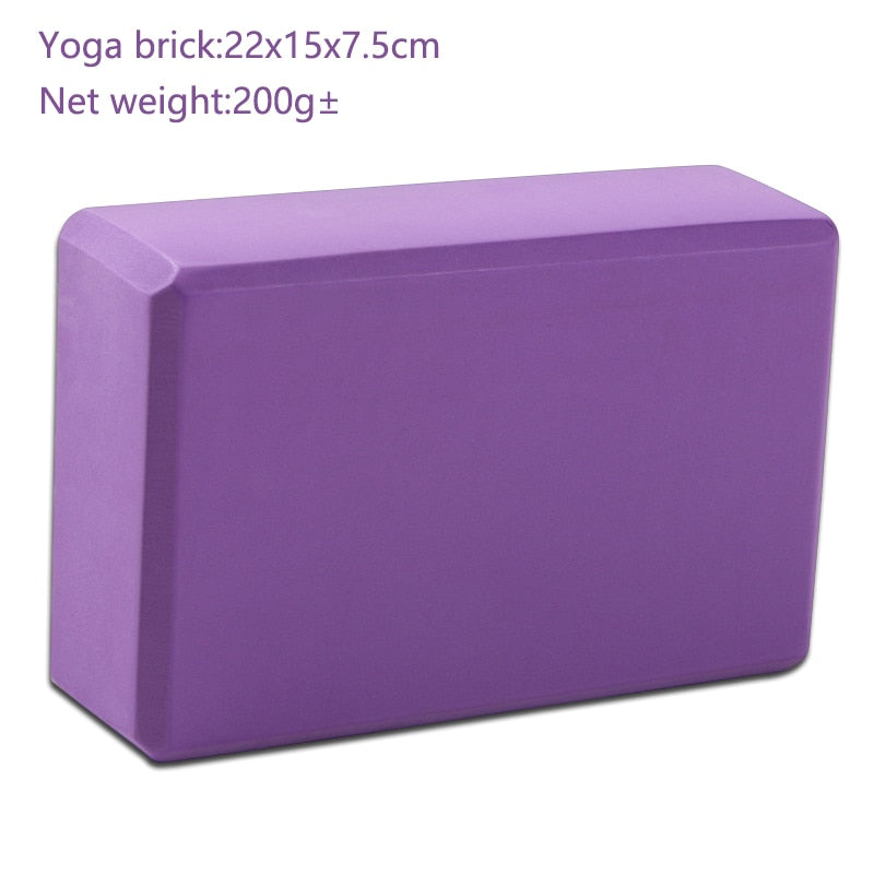 Women Yoga Sports Exercise Gym Foam Workout Stretching Aid Body Shaping Health Training Fitness yoga brick