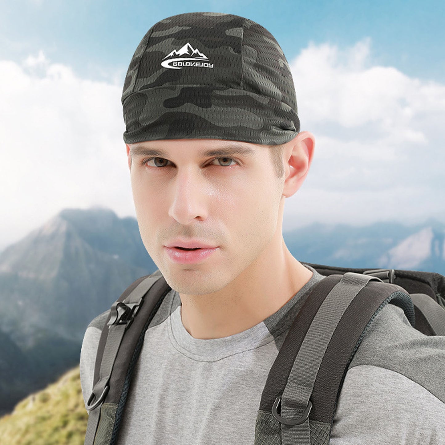 Men Cooling Breathable sweat-absorbent Skull Cap