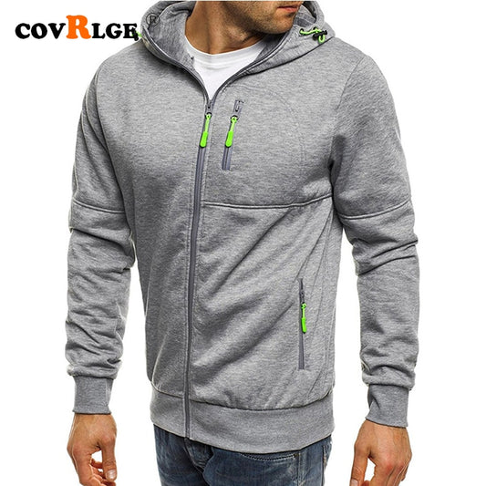 Men's Spring Hooded Sweat Jacket